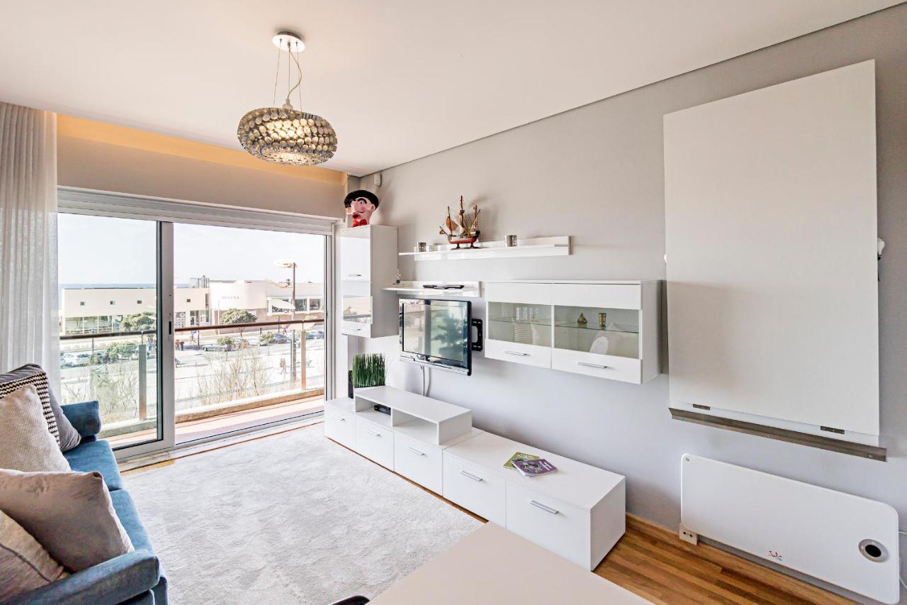 Seaside View 2Br In Povoa By Lovelystay Póvoa de Varzim Buitenkant foto